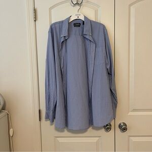 Chaps Men's Blue Checkered shirt